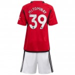 Günstige Fußballtrikots Manchester United McTominay 39 Kinder Heimtrikot 2023-24 Kurzarm